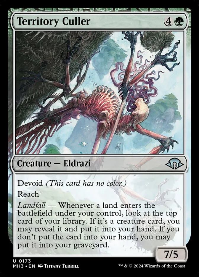 2024 Modern Horizons 3 Territory Culler #173 uncommon card image