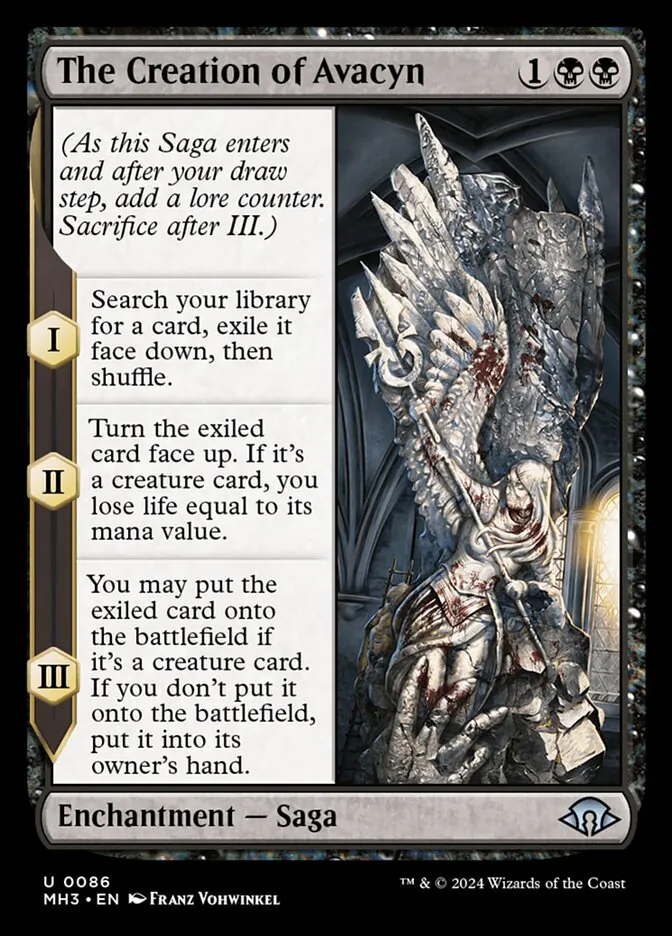 2024 Modern Horizons 3 The Creation of Avacyn #86 uncommon card image