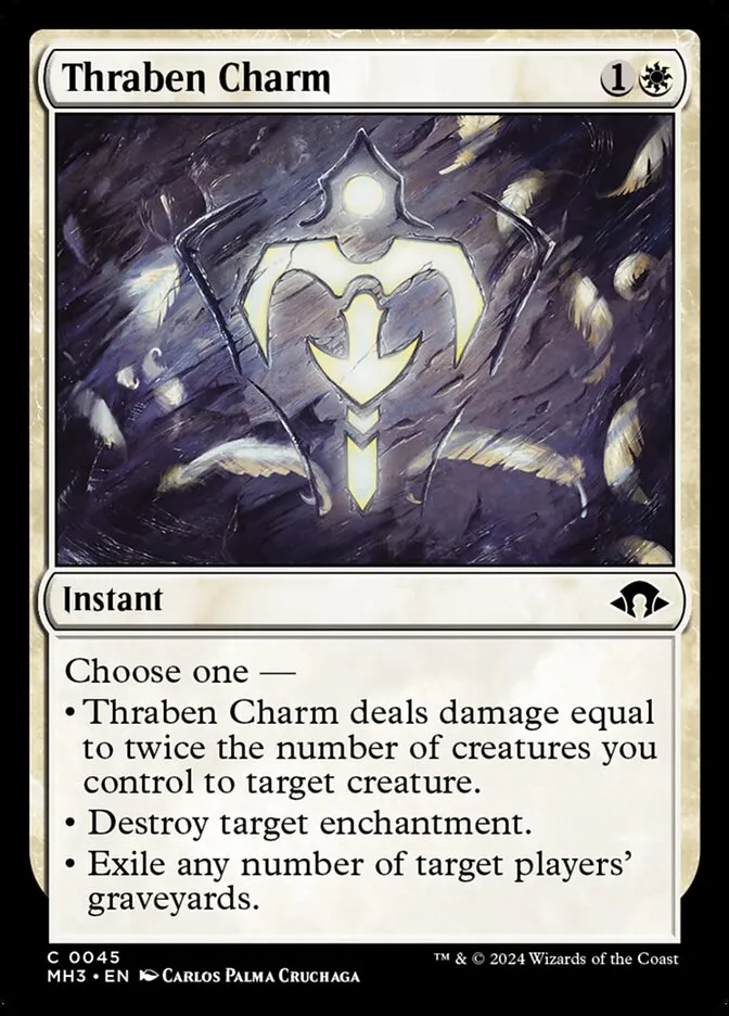 2024 Modern Horizons 3 Thraben Charm common #45 common card image