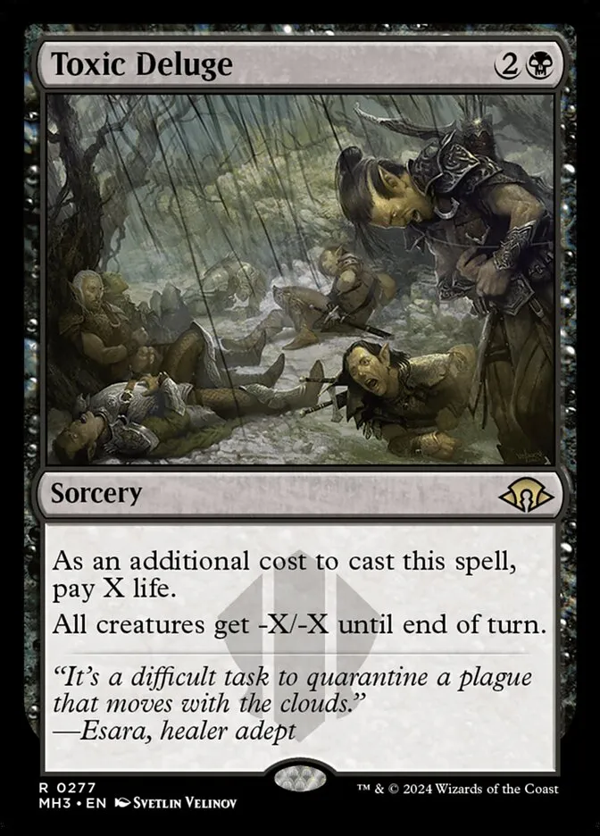 2024 Modern Horizons 3 Toxic Deluge #277 rare card image