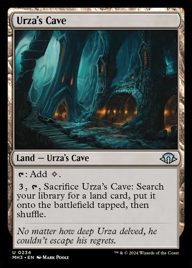 2024 Modern Horizons 3 Urza's Cave #234 uncommon card image