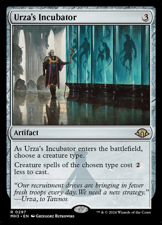 2024 Modern Horizons 3 Urza's Incubator #297 rare card image