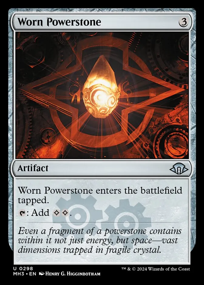 2024 Modern Horizons 3 Worn Powerstone #298 uncommon card image