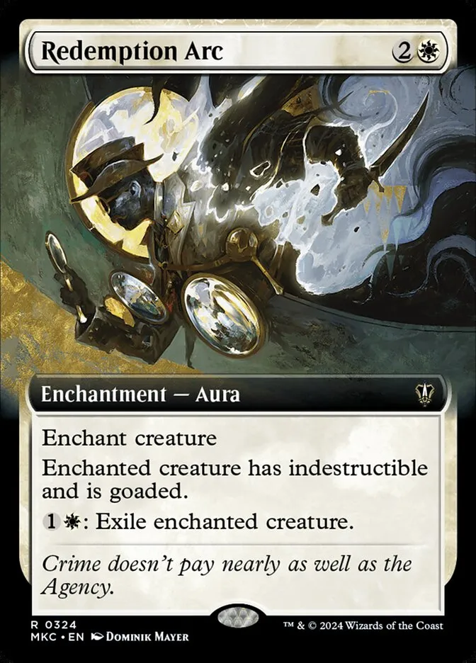 2024 Murders at Karlov Manor Commander Redemption Arc [Extended Art] rare #324 rare card image