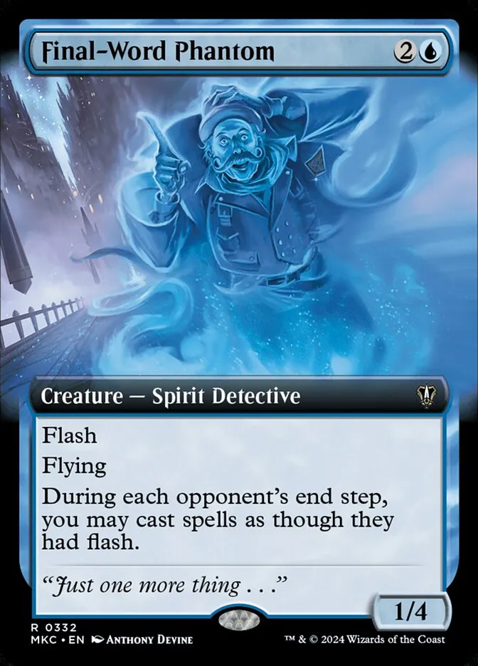 2024 Murders at Karlov Manor Commander Final-Word Phantom #332 rare card image