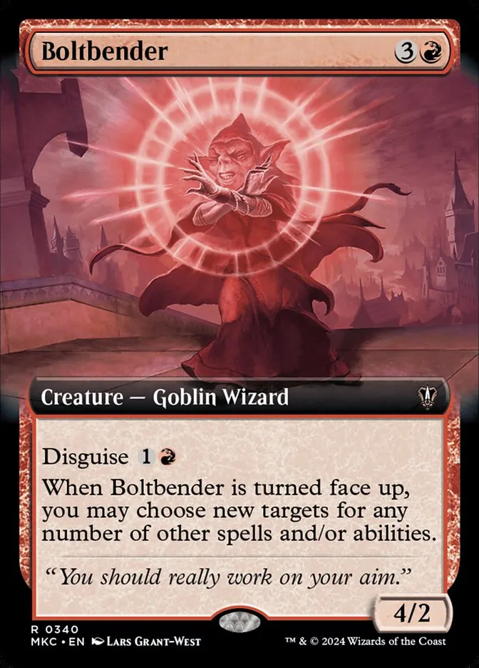 2024 Murders at Karlov Manor Commander Boltbender [Extended Art] rare #340 rare card image