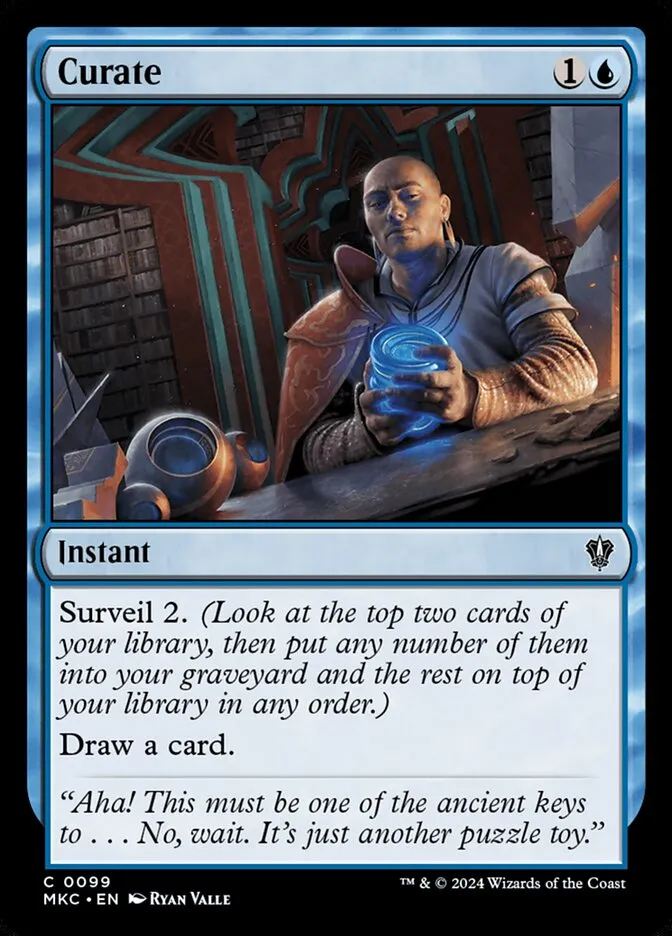 2024 Murders at Karlov Manor Commander Curate #99 common card image
