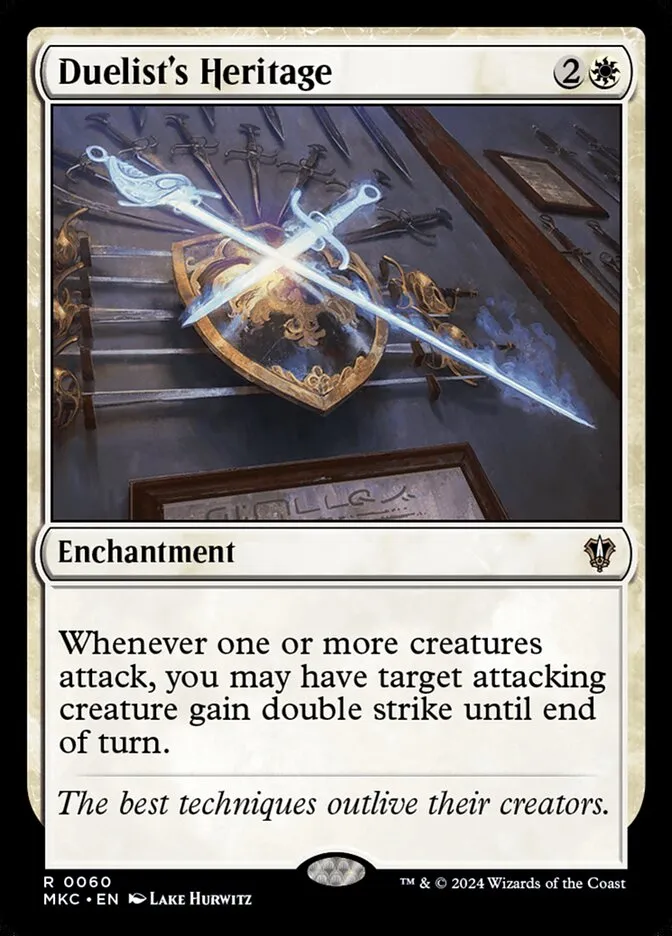 2024 Murders at Karlov Manor Commander Duelist's Heritage rare #60 rare card image