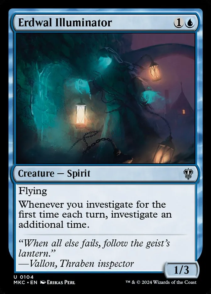 2024 Murders at Karlov Manor Commander Erdwal Illuminator uncommon #104 uncommon card image