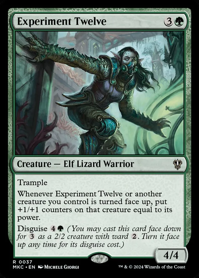 2024 Murders at Karlov Manor Commander Experiment Twelve rare #37 rare card image