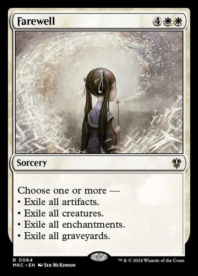 2024 Murders at Karlov Manor Commander Farewell rare #64 rare card image