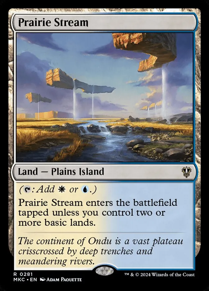 2024 Murders at Karlov Manor Commander Prairie Stream #281 rare card image