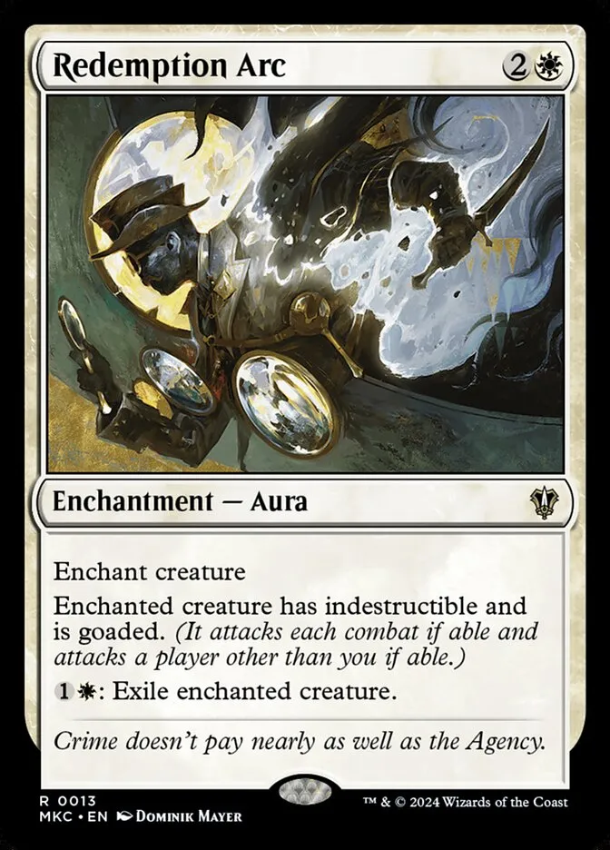 2024 Murders at Karlov Manor Commander Redemption Arc rare #13 rare card image