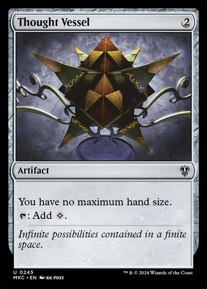 2024 Murders at Karlov Manor Commander Thought Vessel #245 uncommon card image