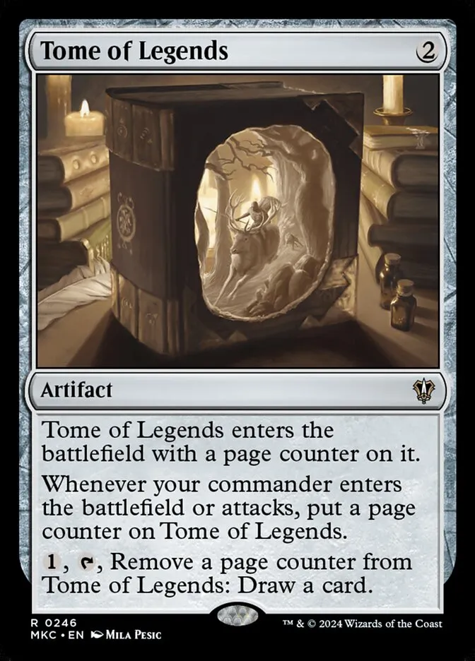 2024 Murders at Karlov Manor Commander Tome of Legends #246 rare card image