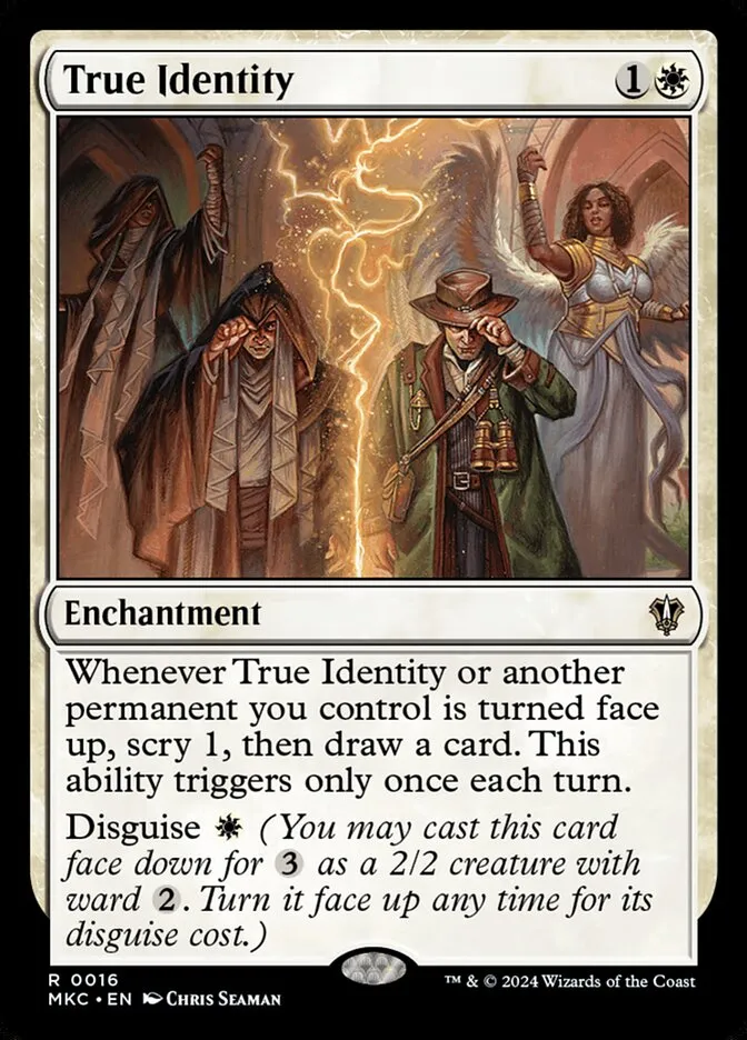 2024 Murders at Karlov Manor Commander True Identity rare #16 rare card image