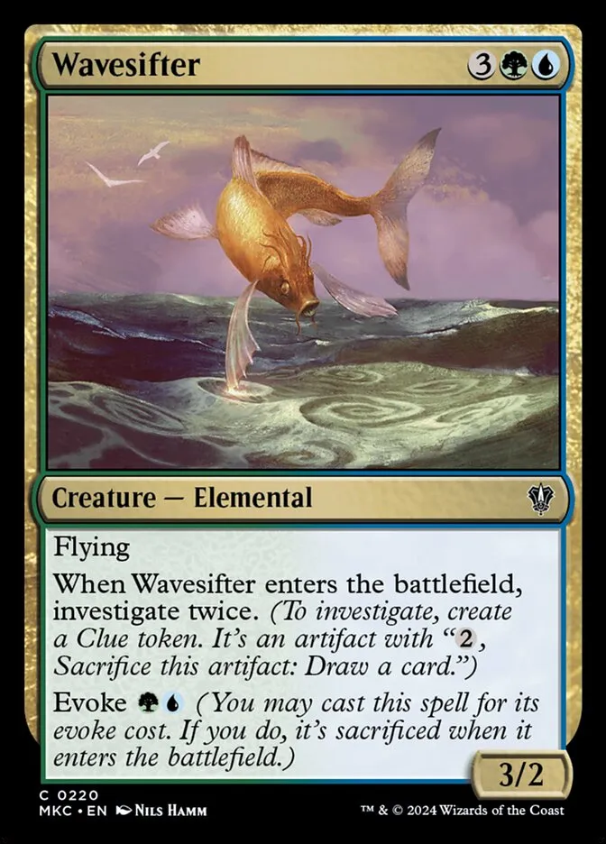 2024 Murders at Karlov Manor Commander Wavesifter #220 common card image