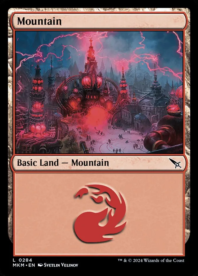 2024 Murders at Karlov Manor Mountain #284 common card image