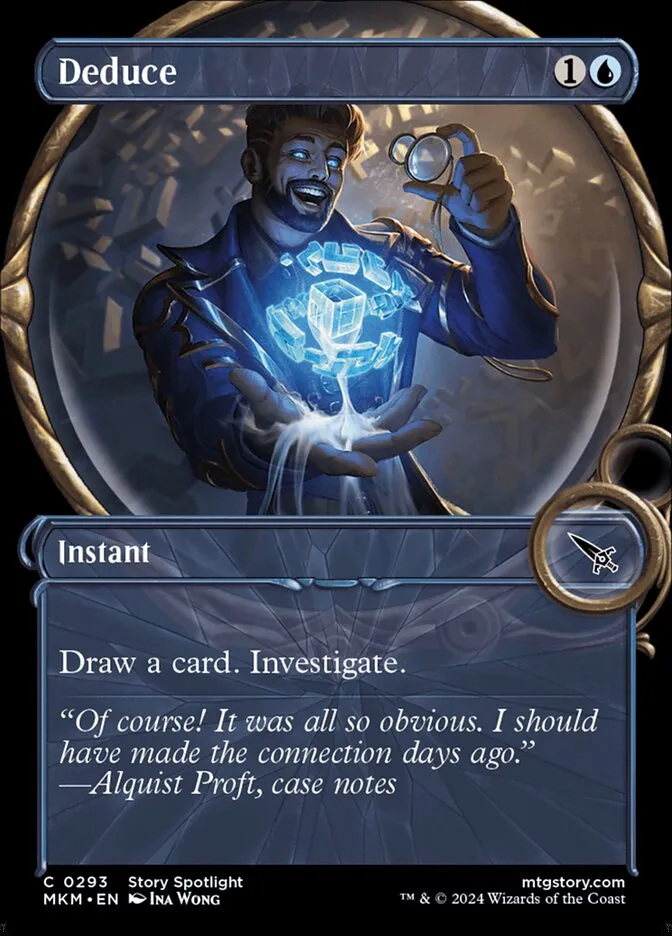 2024 Murders at Karlov Manor Deduce [Showcase] common #293 common card image