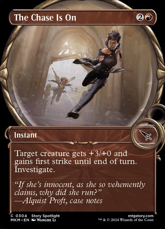 2024 Murders at Karlov Manor The Chase Is On [Showcase] common #304 common card image