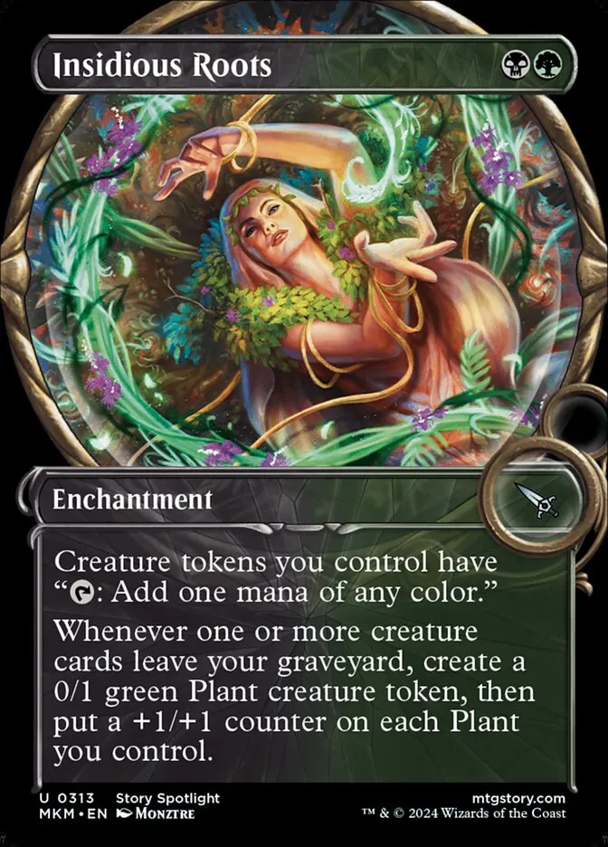 2024 Murders at Karlov Manor Insidious Roots [Showcase] uncommon #313 uncommon card image