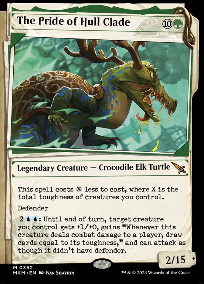2024 Murders at Karlov Manor The Pride of Hull Clade [Showcase] mythic #352 mythic card image