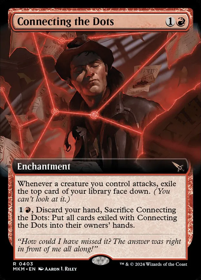 2024 Murders at Karlov Manor Connecting the Dots rare #403 rare card image