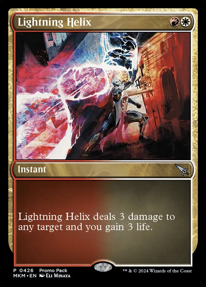 2024 Murders at Karlov Manor Lightning Helix #426 uncommon card image