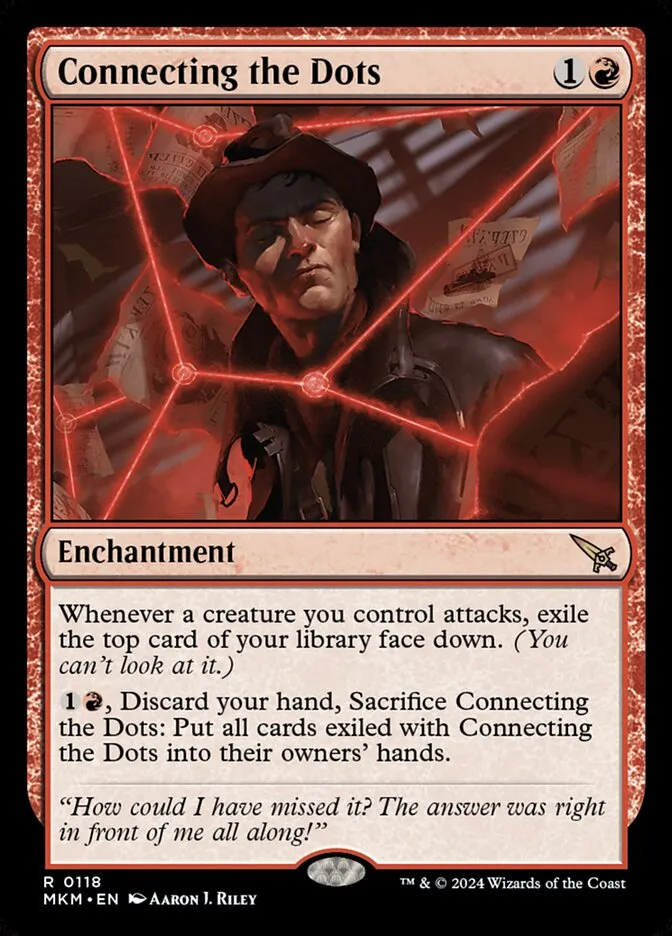 2024 Murders at Karlov Manor Connecting the Dots rare #118 rare card image