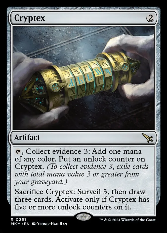 2024 Murders at Karlov Manor Cryptex #251 rare card image