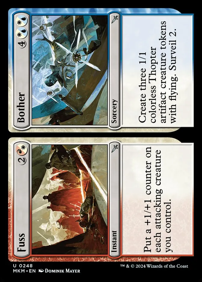 2024 Murders at Karlov Manor Fuss // Bother #248 uncommon card image