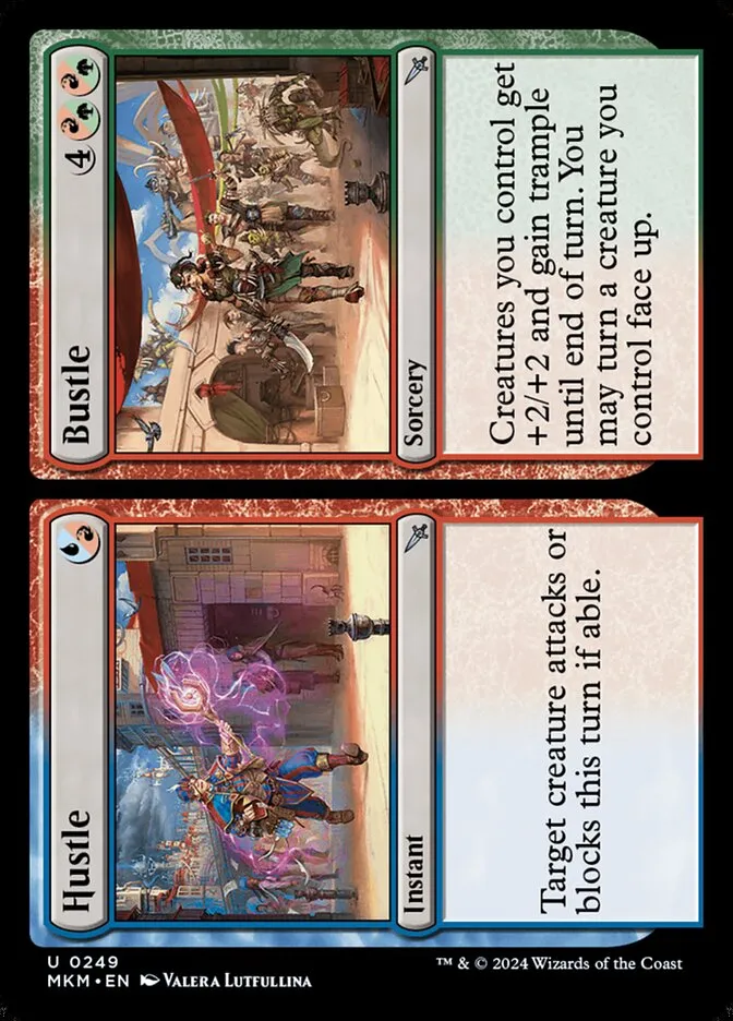 2024 Murders at Karlov Manor Hustle // Bustle #249 uncommon card image