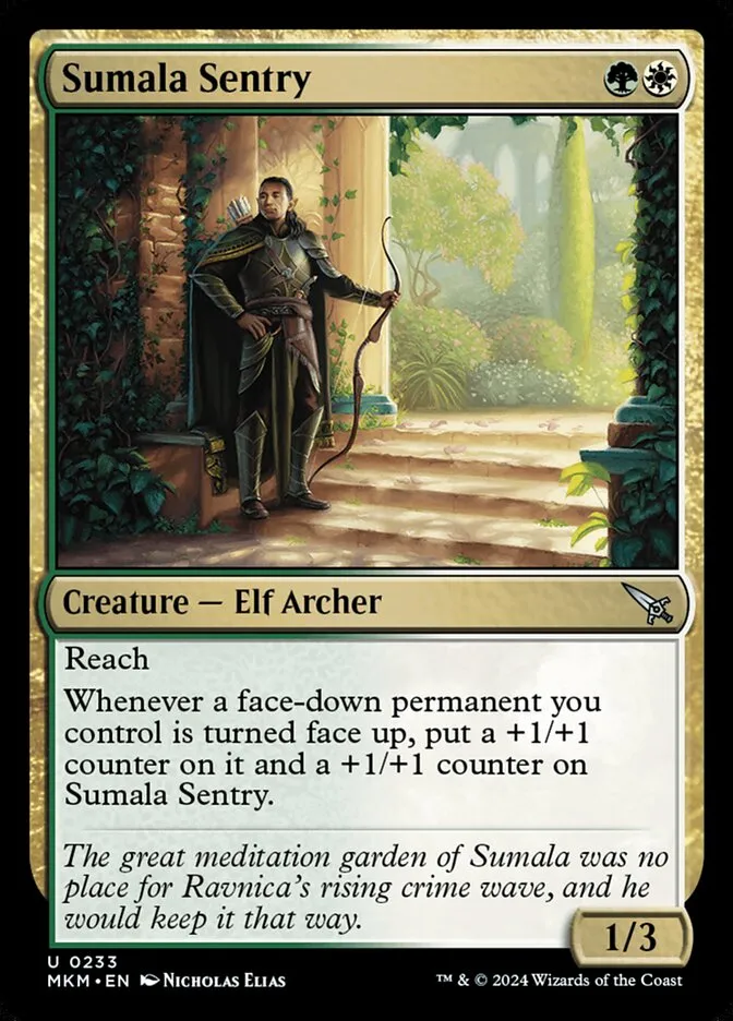2024 Murders at Karlov Manor Sumala Sentry #233 uncommon card image