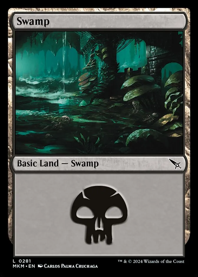 2024 Murders at Karlov Manor Swamp #281 common card image