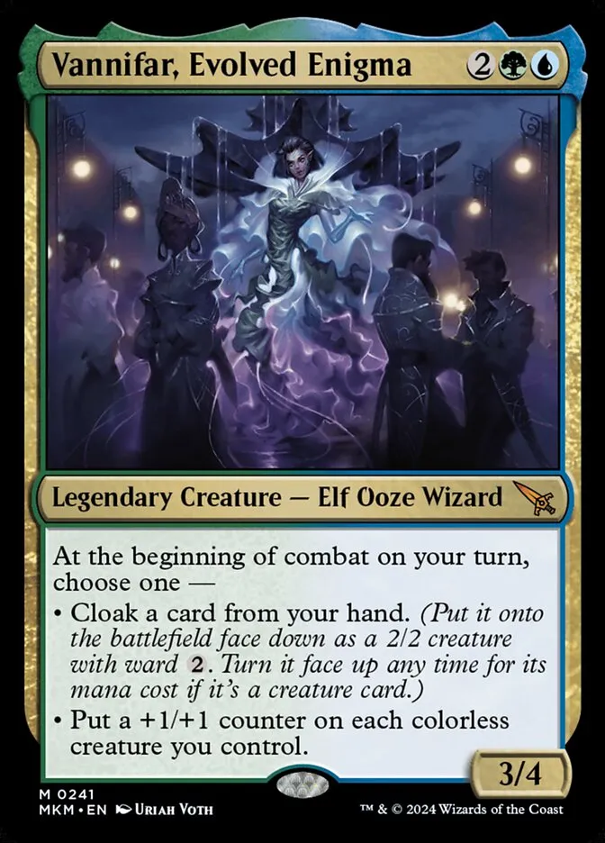 2024 Murders at Karlov Manor Vannifar, Evolved Enigma #241 mythic card image