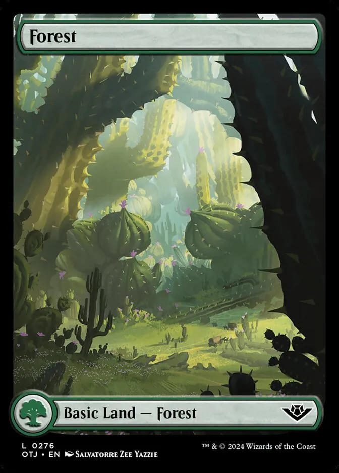 2024 Outlaws of Thunder Junction Forest #276 common card image