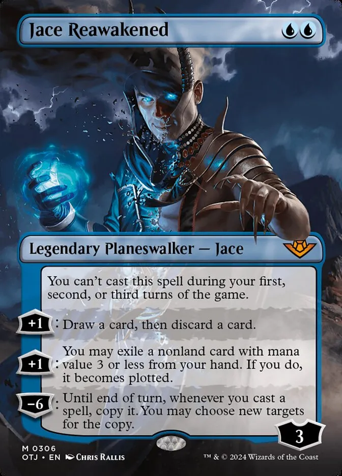 2024 Outlaws of Thunder Junction Jace Reawakened #306 mythic card image