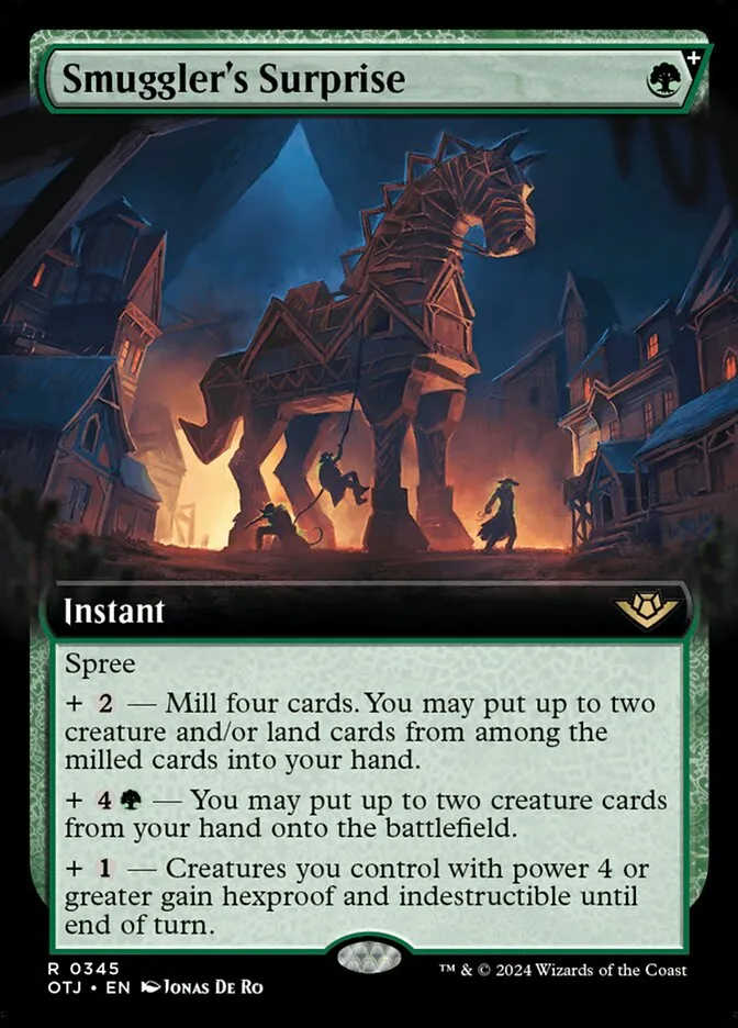 2024 Outlaws of Thunder Junction Smuggler's Surprise #345 rare card image