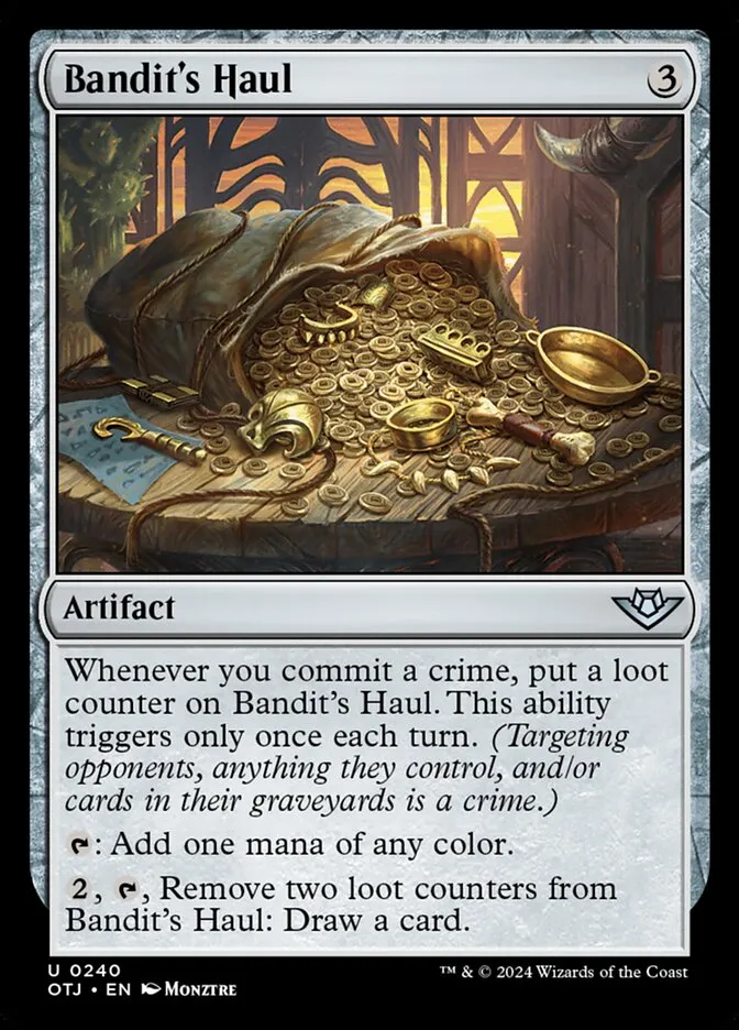 2024 Outlaws of Thunder Junction Bandit's Haul #240 uncommon card image