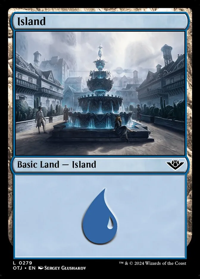 2024 Outlaws of Thunder Junction Island #279 common card image