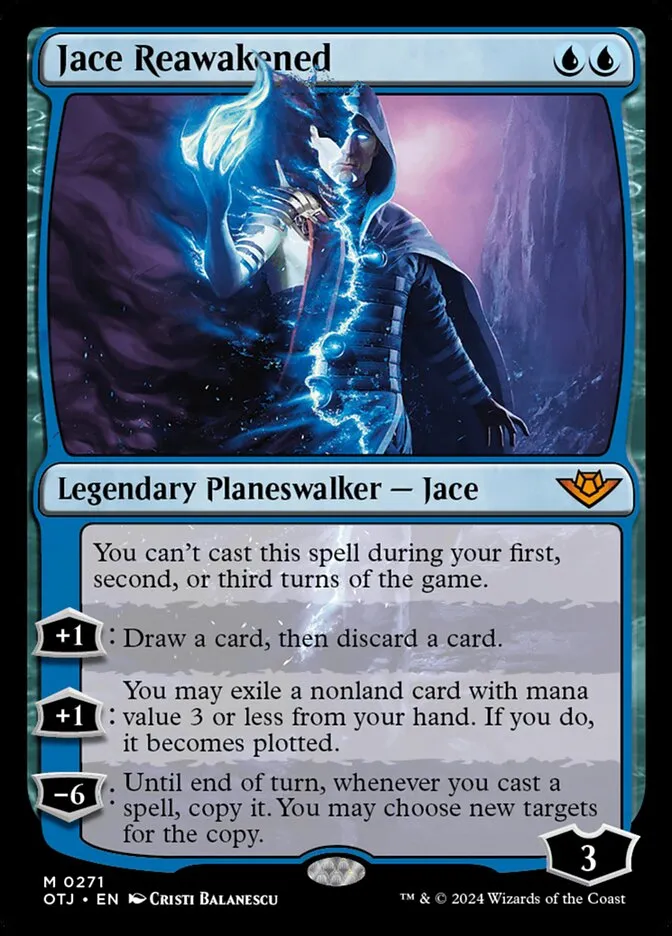 2024 Outlaws of Thunder Junction Jace Reawakened #271 mythic card image