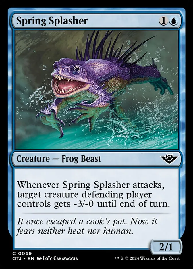 2024 Outlaws of Thunder Junction Spring Splasher #69 common card image