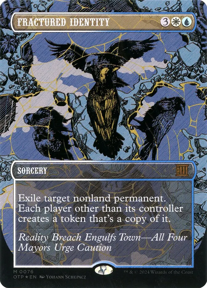 2024 Breaking News Fractured Identity mythic #76 mythic card image