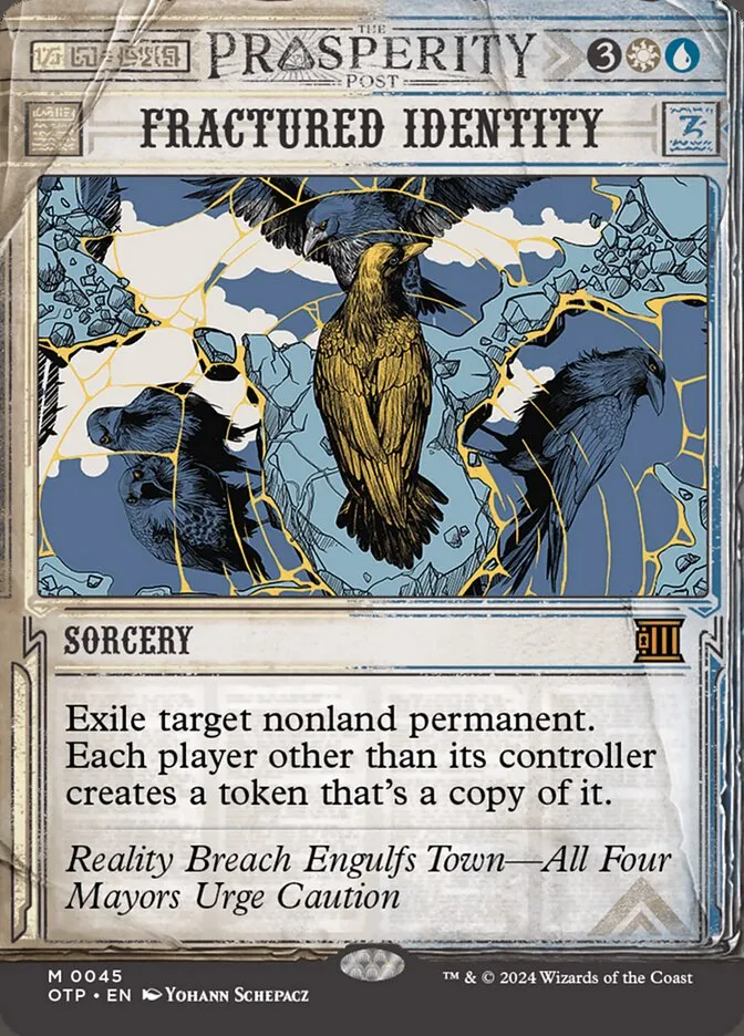 2024 Breaking News Fractured Identity mythic #45 mythic card image