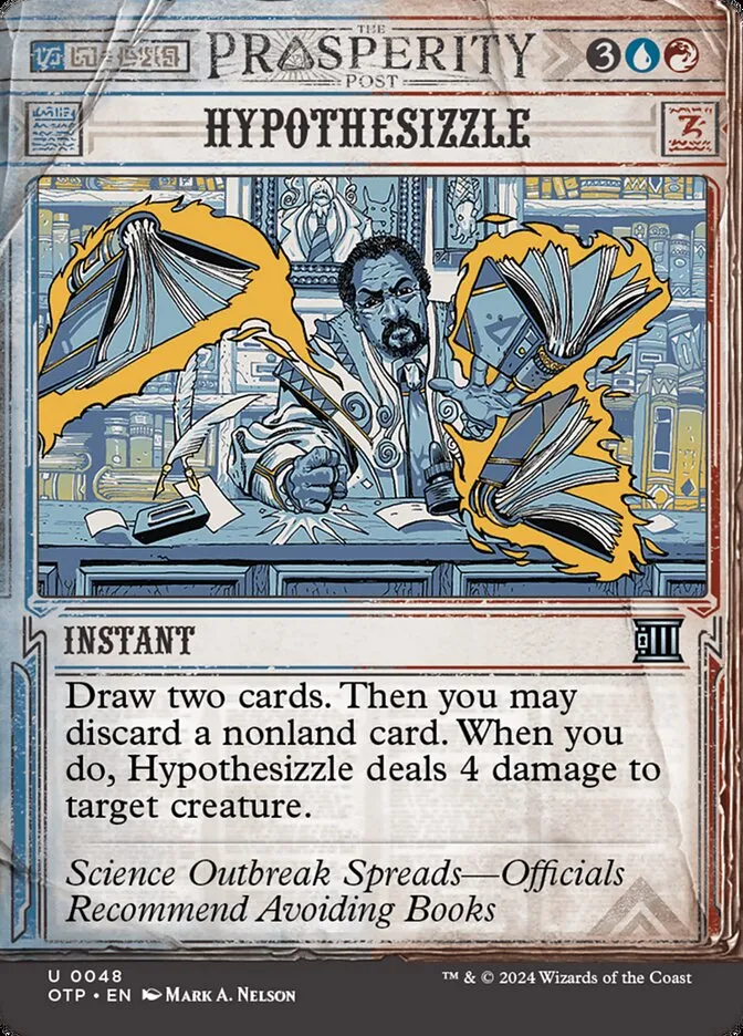 2024 Breaking News Hypothesizzle uncommon #48 uncommon card image