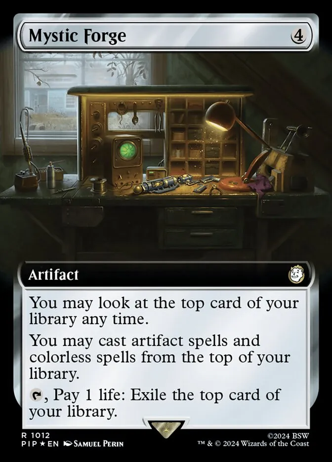 2024 Fallout Mystic Forge rare #1012 rare card image