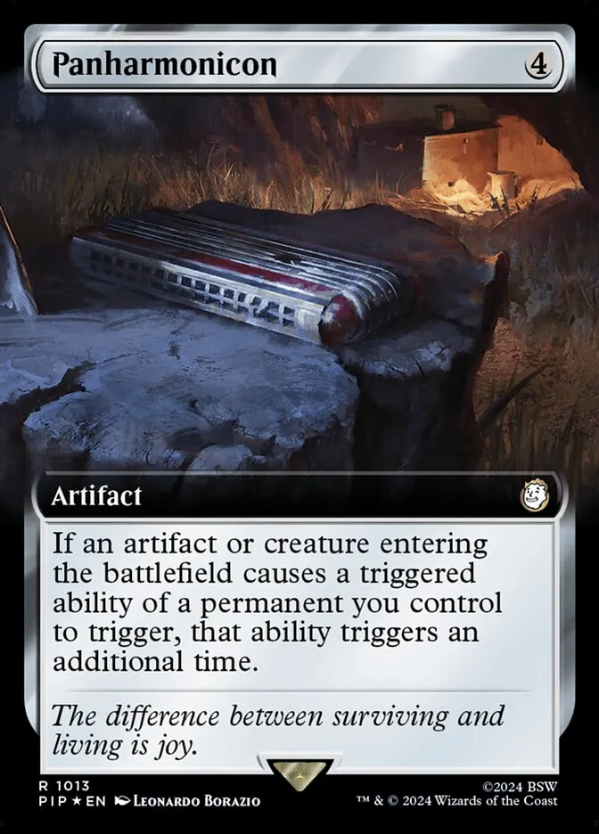 2024 Fallout Panharmonicon #1013 rare card image