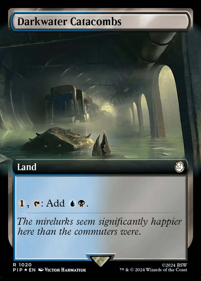2024 Fallout Darkwater Catacombs #1020 rare card image