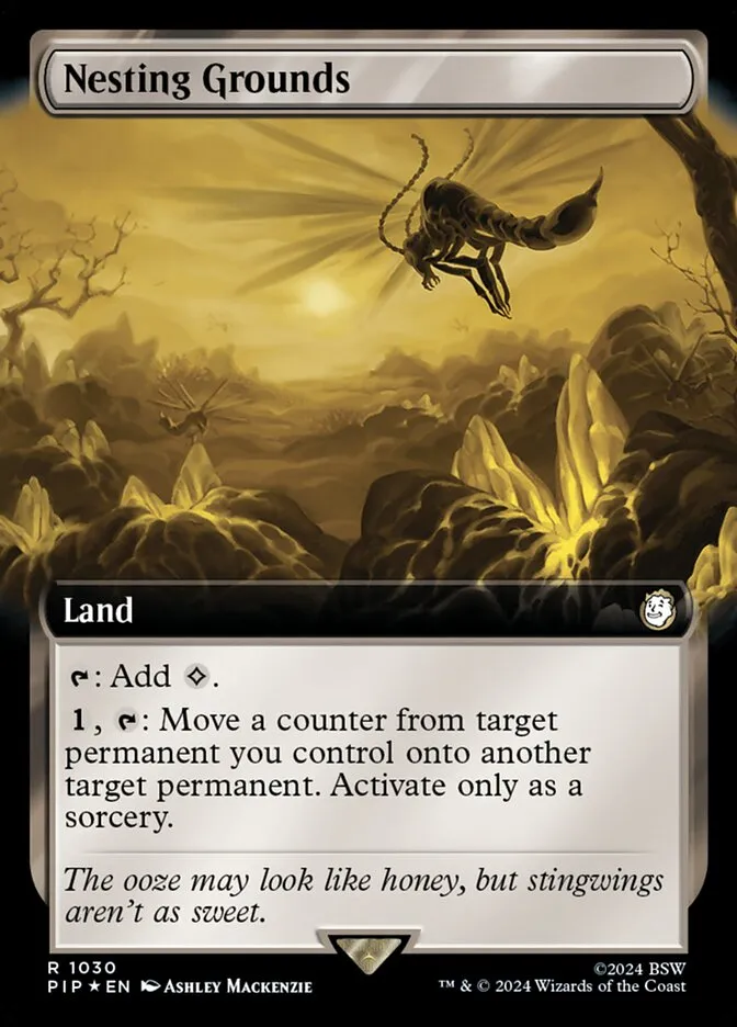 2024 Fallout Nesting Grounds rare #1030 rare card image
