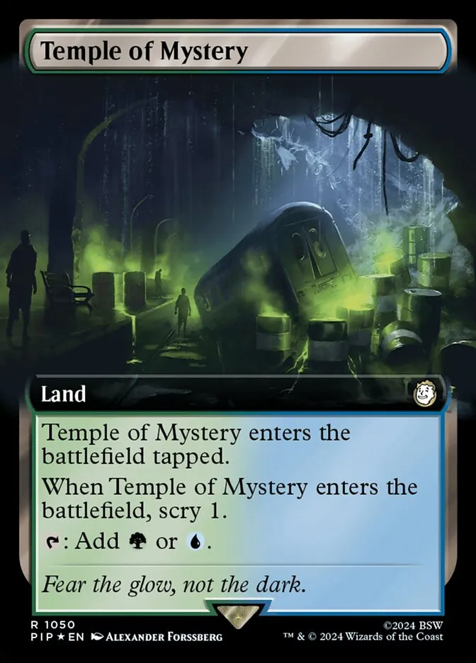 2024 Fallout Temple of Mystery #1050 rare card image